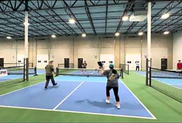 Can Women Hang with the Big Boys in Pickleball? Game 1 (CRBN Trufoam Genesis 1)