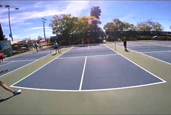 Pickleball-2015 March Madness-Womens Doubles 5.0 Finals Match