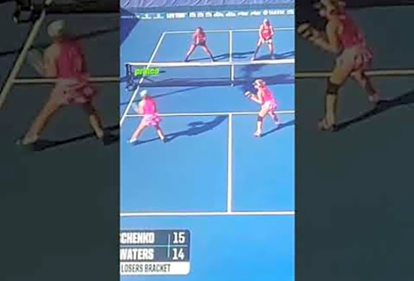 Anna Waters:16yr old Phenom 6.0 pickleball Pro