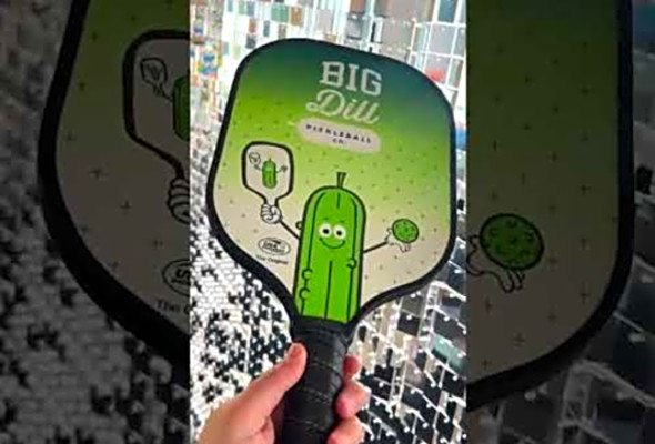 Big Dill Pickleball Co. Original Carbon Fiber Pickleball Paddle