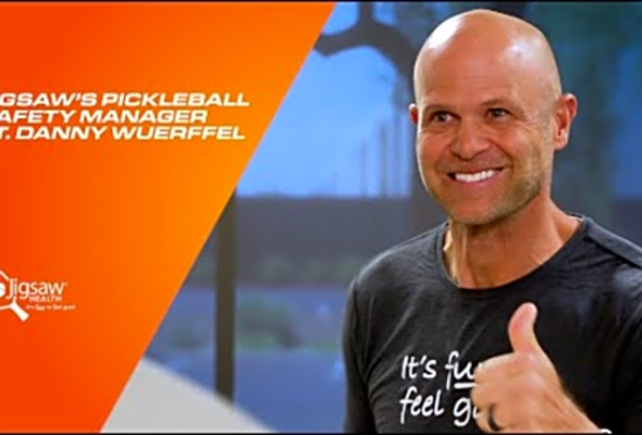 Jigsaw&#039;s Pickleball Safety Manager (feat. Ben Johns &amp; Danny Wuerffel) - We Love Pickleball, Too