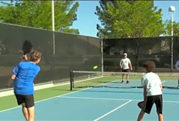 Pickleball games back in Las Vegas