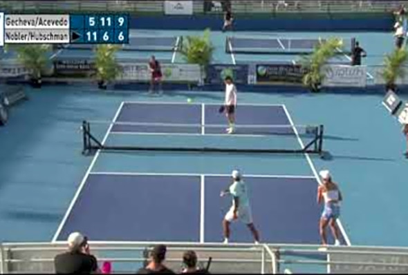 2023 Delray Beach PickleBall Open Stadium Court 1