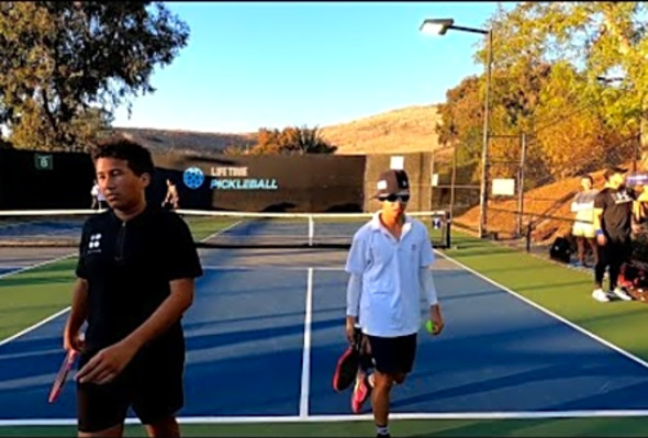 2024 CIBC PPA Finals Men&#039;s 5.0 Backdraw Match - Jaden Lam Jace Howard Brian Bonilla Majeed Shahin