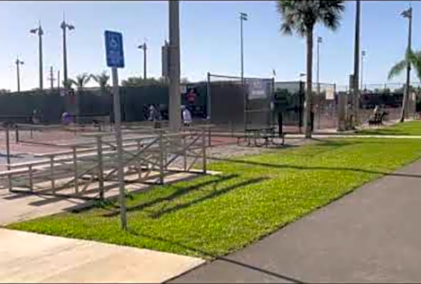 Minto US Open Pickleball Championships 360 View of Set Up and Grounds at Naples Pickleball Center
