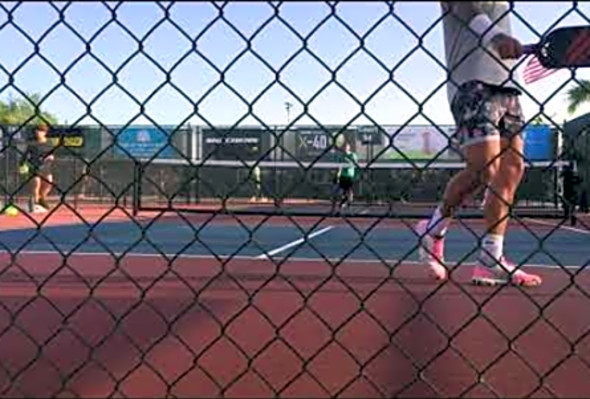 Tyson McGuffin vs Jason Garriotte - US Open Pickleball 2022 - Pro Singles 1st round - Naples Florida