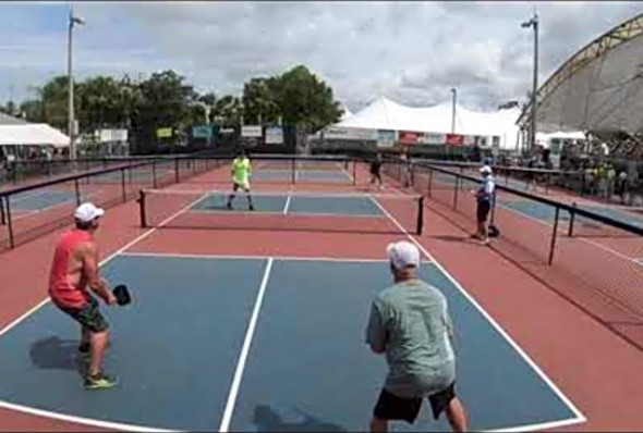 2018 Mintos US Open pickleball Championships MDS 3.5 Coe/Lauridsen