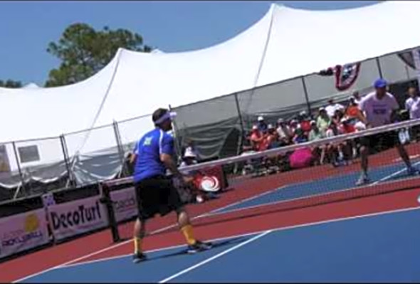 US Open Pickleball Mixed Doubles Gold Medal 30 Third Set