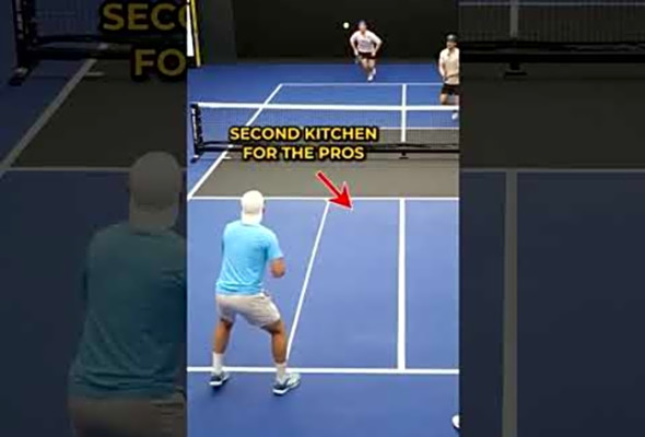 Two kitchens, no problem #pickleball #propickleball #pickleballhighlights #explore #shorts