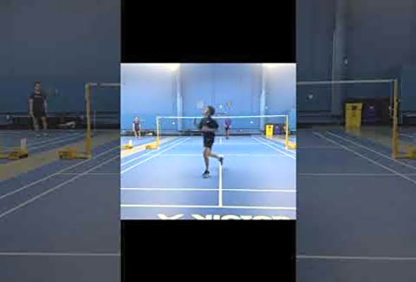 Finish #badminton #badmintonlovers #sports #games #singles #smash #net #drop #fun #finish #match