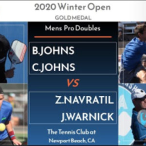 2020 Winter Open GOLD MDPro B.Johns/C.Johns v Z.Navratil/J.Warnick