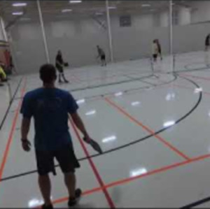 Night 1 Game 2 Winter 2017 Meh Pickleball Ladder League