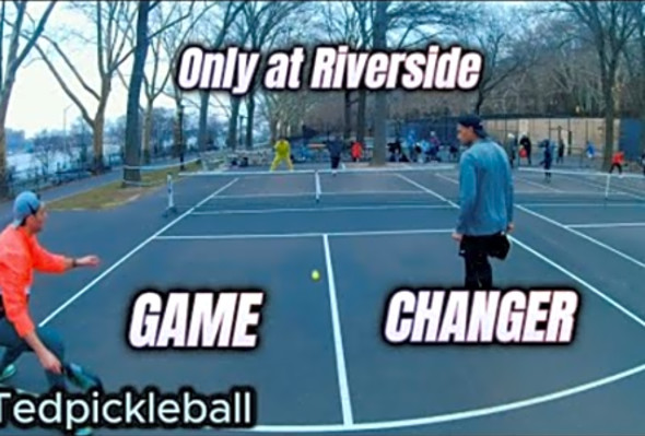 A Game changer on Sunday at riverside park, Upper westside. Manhattan.