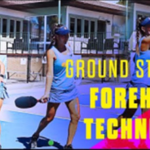 Ground Stroke Forehand Technique in Pickleball