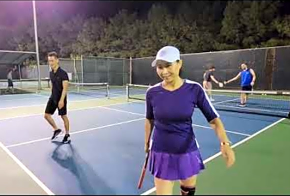 Skylar / Kason vs Lily / Rich All the good points Pickleball match play highlights Sept 9th