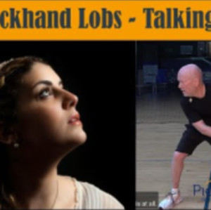 120 Backhand Lobs - Talking Demo #pickleball #pickleballlobs