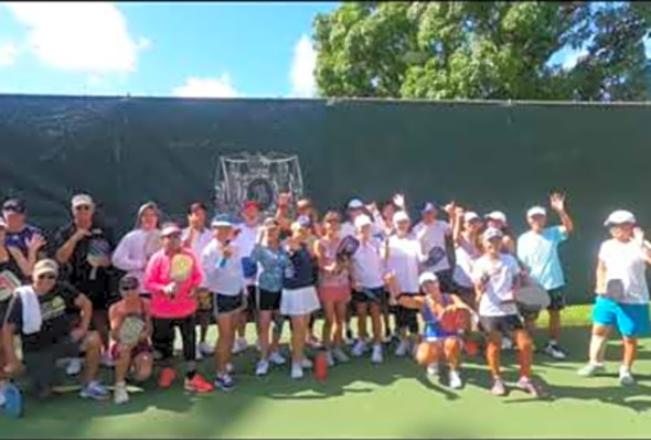The Pacific Club Pickleball championship for members and their children 2021