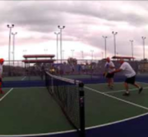 Front Range Pickleball Club- APEX outdoor courts. Aug 2014