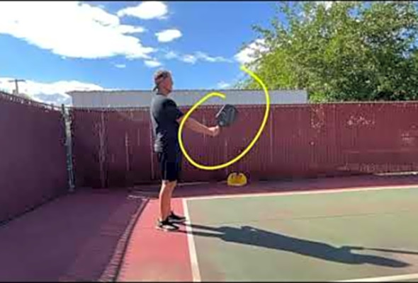 Pickleball Mechanics- Forehand eastern Grip