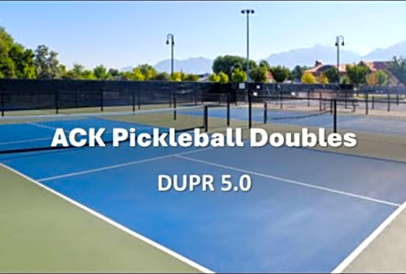 ACK Pickleball DUPR 5 #pickleball #pickleballaddict #pickleballdoubles #pickleballislife #ppa #mlp