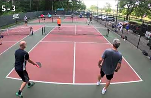 MD Pickleball League - Bob/Aaron vs Jim/Jim