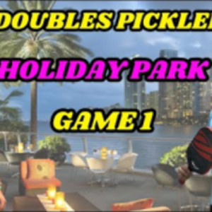 4.0 Doubles Pickleball - Holiday Park - Fort Lauderdale Florida - Game 1