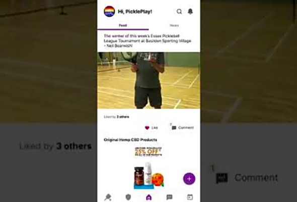 Pickleball News Articles on our app!