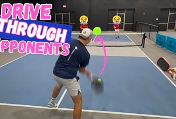 Learn THIS Pickleball Play to Drive Through Your Opponents!