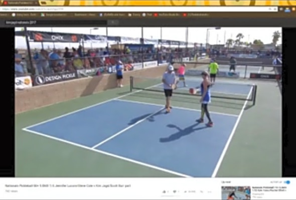 Pickleball Game Analysis: Nationals Mixed Doubles 50 5.0