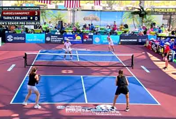 Day 5 (Part 1) on Pickleball Channel Women&#039;s Senior PRO Doubles - US Open Pickleball Championships