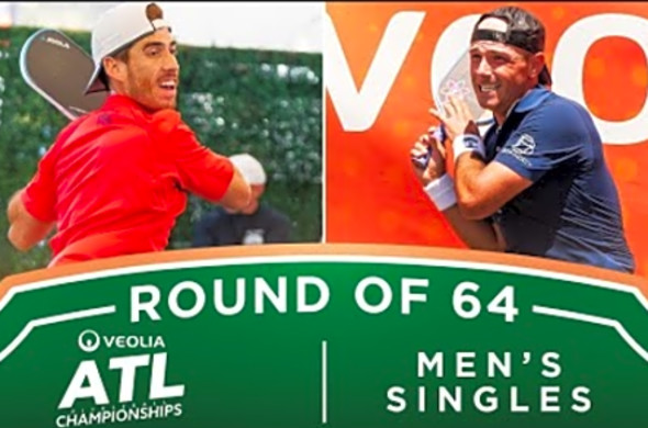 Federico Staksrud v Alexander Crum at the Veolia Atlanta Pickleball Championships