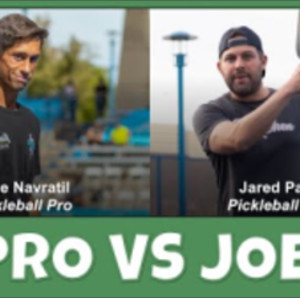 What happens when a 3.5 Pickleball player plays one of the world&#039;s best,...