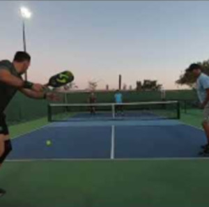 Cabo Pickleball at Querencia: Connor Weeks / Miguel Hernandez vs Josh Gi...