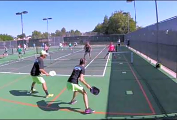 Paso Robles Pickleball Classic Mixed Doubles 5.0 Round 1 Game 1