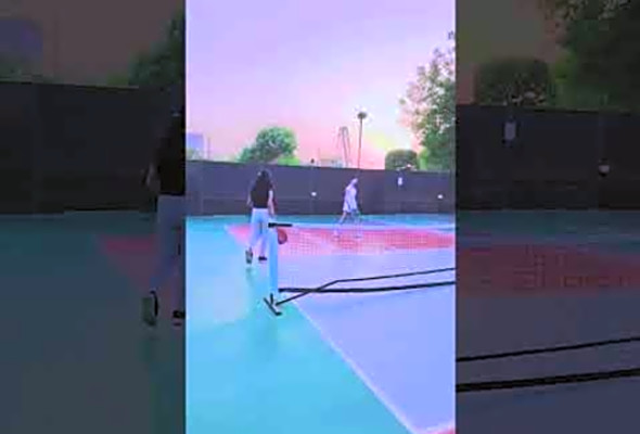 Pickleball tranding game Ahmedabad#pickleball#pickleballplayer #pickleballgame #ahmedabad#viralvideo