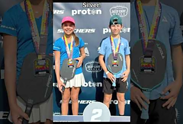 Took in 16U mixed doubles at PPA Tucson! #pickleball