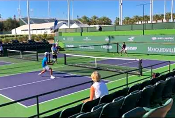 Wyatt Stone National Championship Junior Pickleball Singles Gold Medal Match part 1