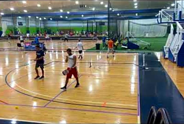 Pickleball Match #1 Game #2 - 4.0 19 Divison - Shaw and Shaw vs. Cook and Kegerreis