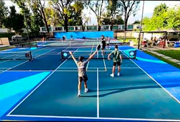 Bad Pickleball Pro Level Rec 6.0 DJ Young Erik Pailet Hayden Patriquin Matt Baca 2 games