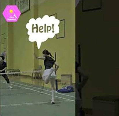 pickleball Non-volleyzone Fault