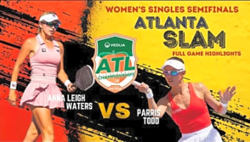 Anna Leigh Waters vs Parrid Todd at Atlanta Pickleball Championships Semifinals Match Highlights