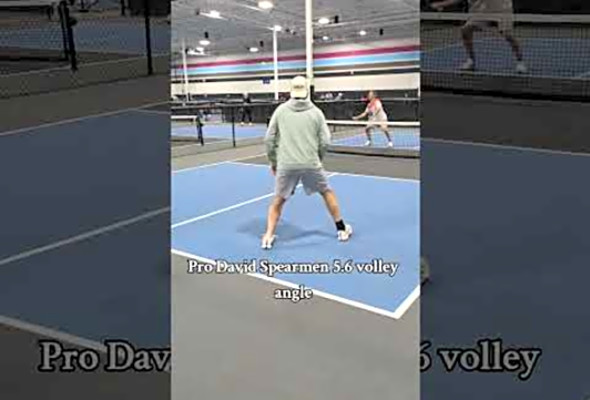 Pro David Spearmen 5.6 Volley Winner #pickleballaddiction #pickleball #pickleballlife #pickle #druh