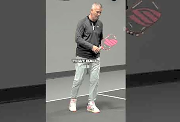 Pro pickleball coach Dominic Catalano will teach you skills you can learn from your pre-pitch