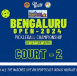 DAY 2 (NIGHT) - CHAMPIONSHIP COURT 2 - PICKLEBALL - BENGALURU OPEN - 2024