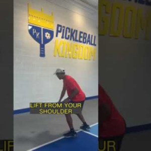 Backhand Dinking Wall Drill #pickleball #sports #shorts