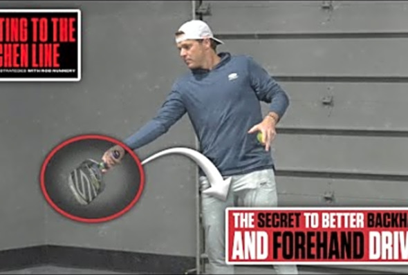 Forehand Drive Pickleball Strategy: Pressure Your Opponents Into Making a Mistake