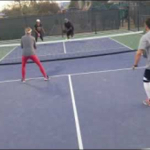 Manu&amp;Shahram Pickleball Match 10/19/2020 - Game 2