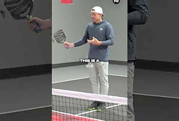 Pickleball pro Rob Nunnery will take you through a drill at the kitchen line #pickleball