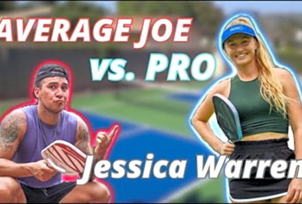 I Beat A PICKLEBALL PRO!