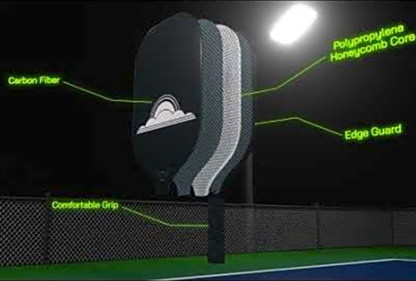3D Product Visualization: Pickleball Paddle 3D Animation